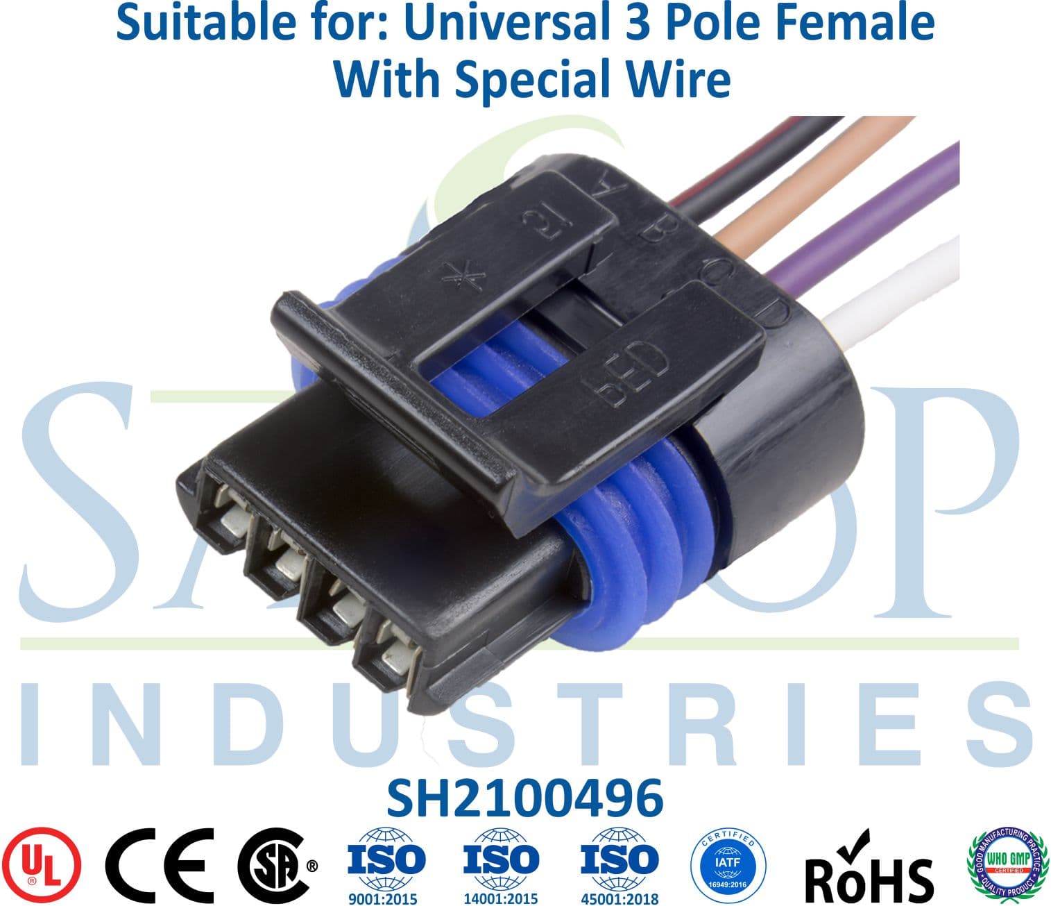 Tata 4 Pole Female - Special Wire - 1