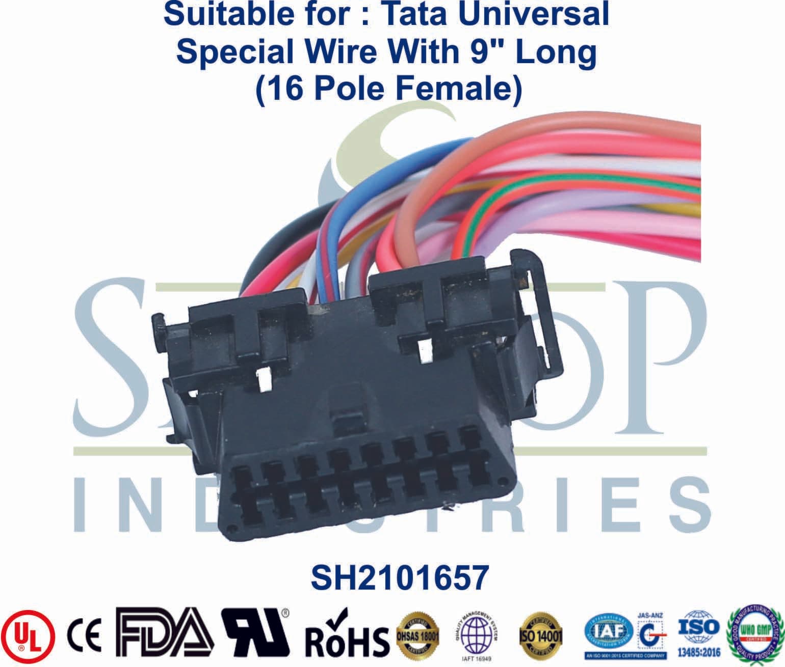 Ashok Leyland/Universal Maruti ECM 16 Pole Female - 1