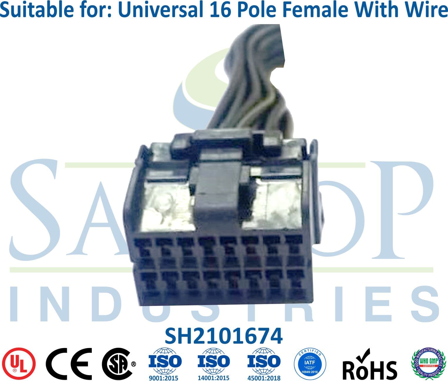 Ashok Leyland & Tata New Model 16 Pole Female - ECM (Type 2) - 1