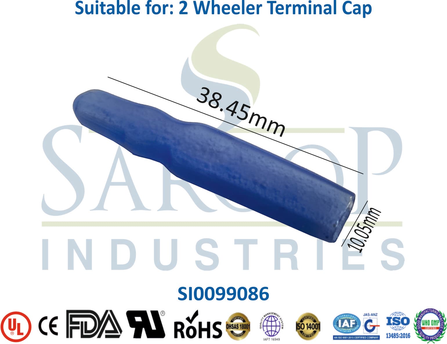 2 Wheeler Terminal Cap - 1