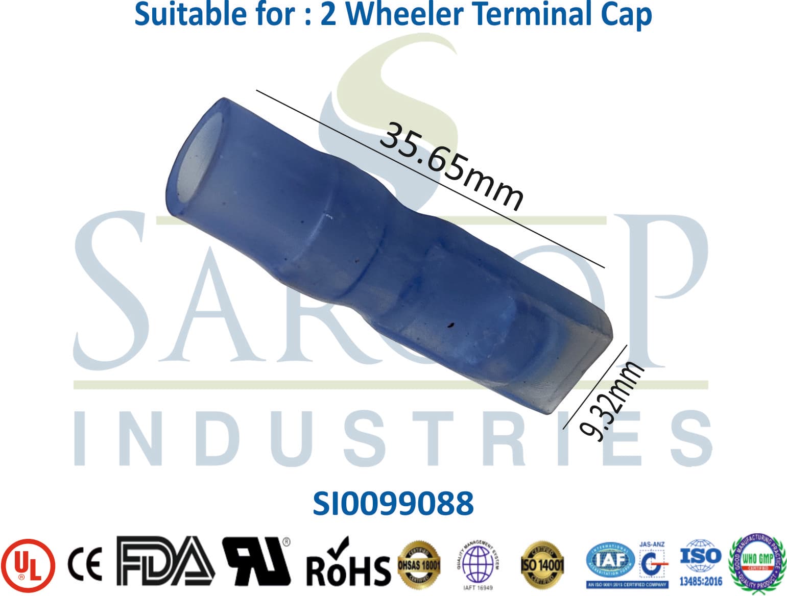 2 Wheeler Terminal Cap - 1