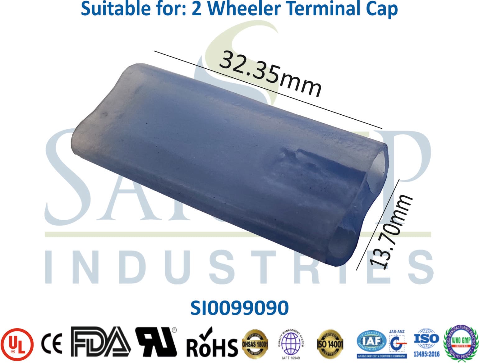 2 Wheeler Terminal Cap - 1