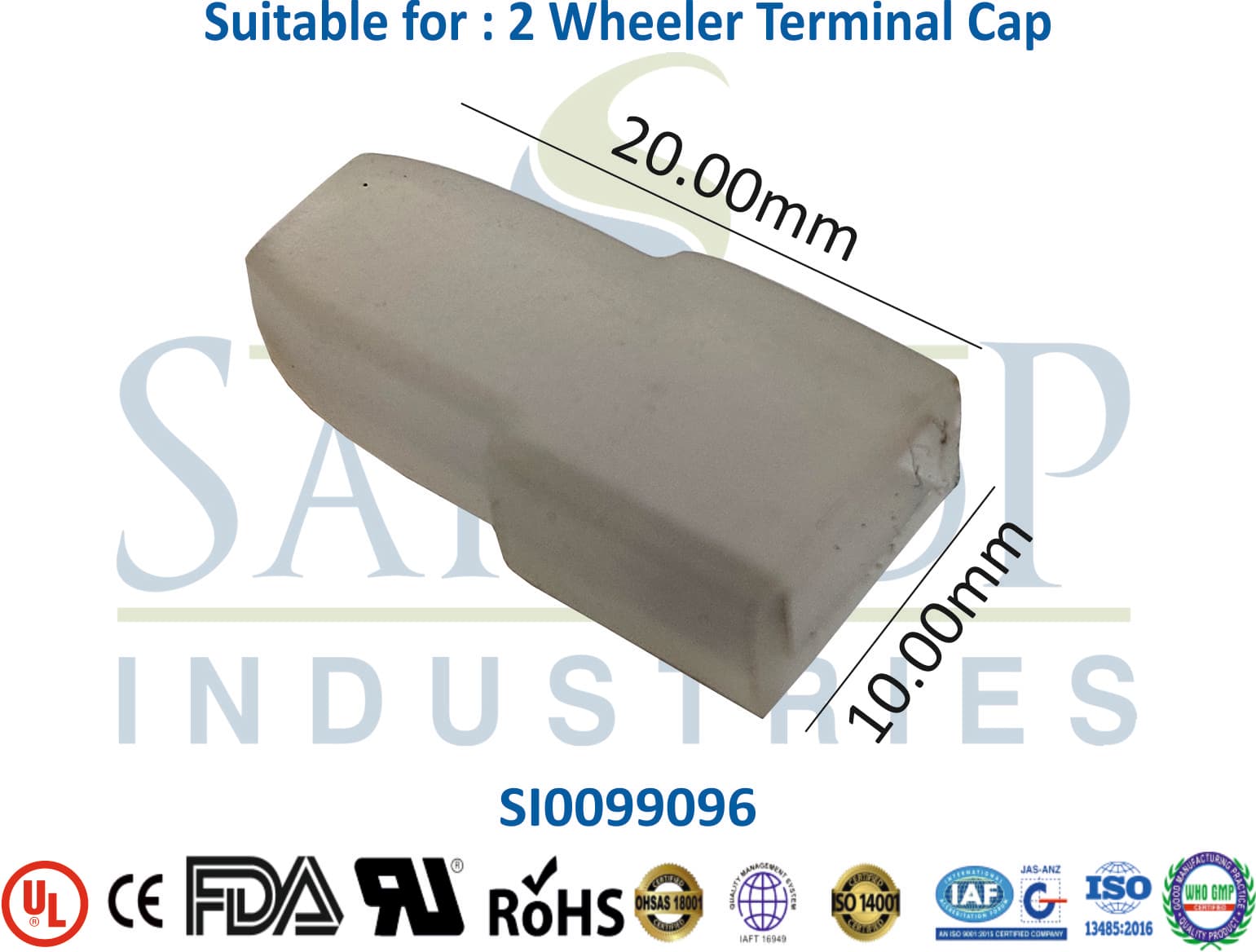 2 Wheeler Terminal Cap - 1