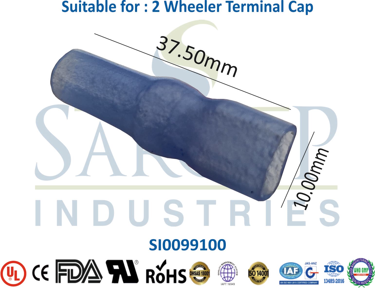 2 Wheeler Terminal Cap - 1