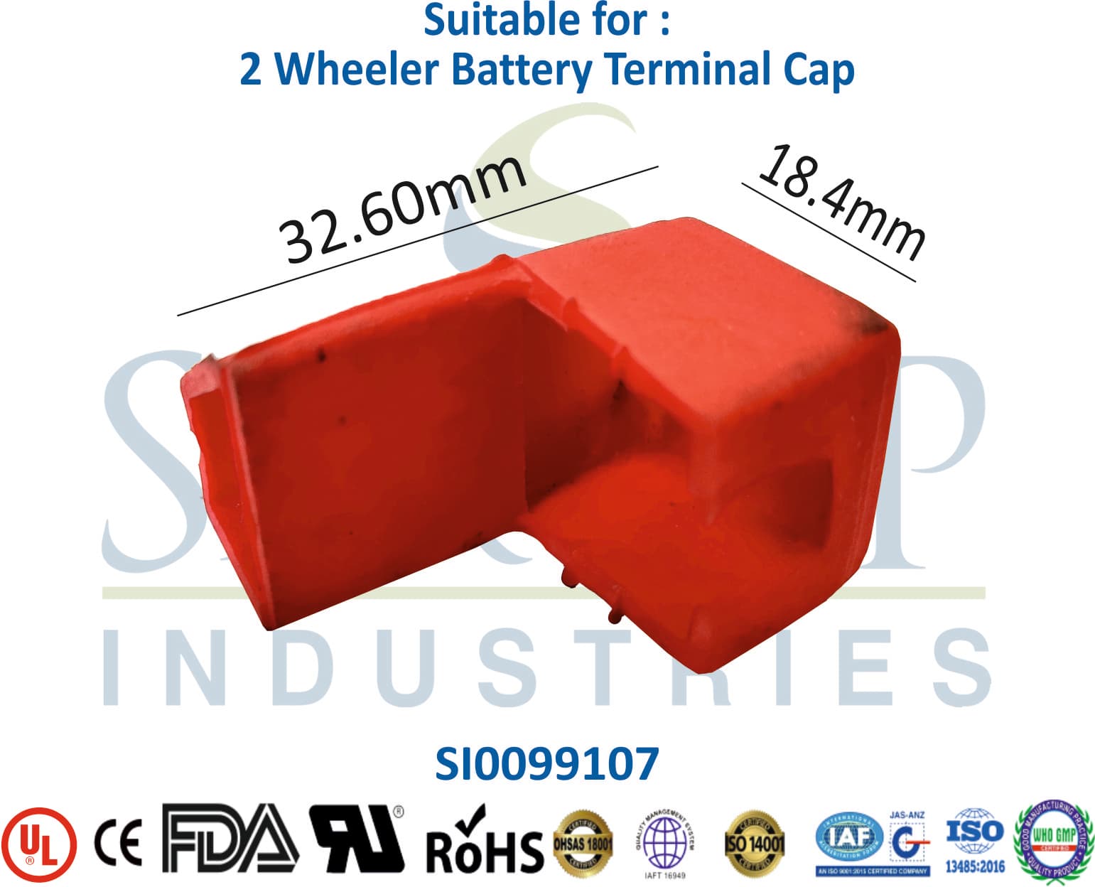 2 Wheeler Battery Terminal Cap - 1
