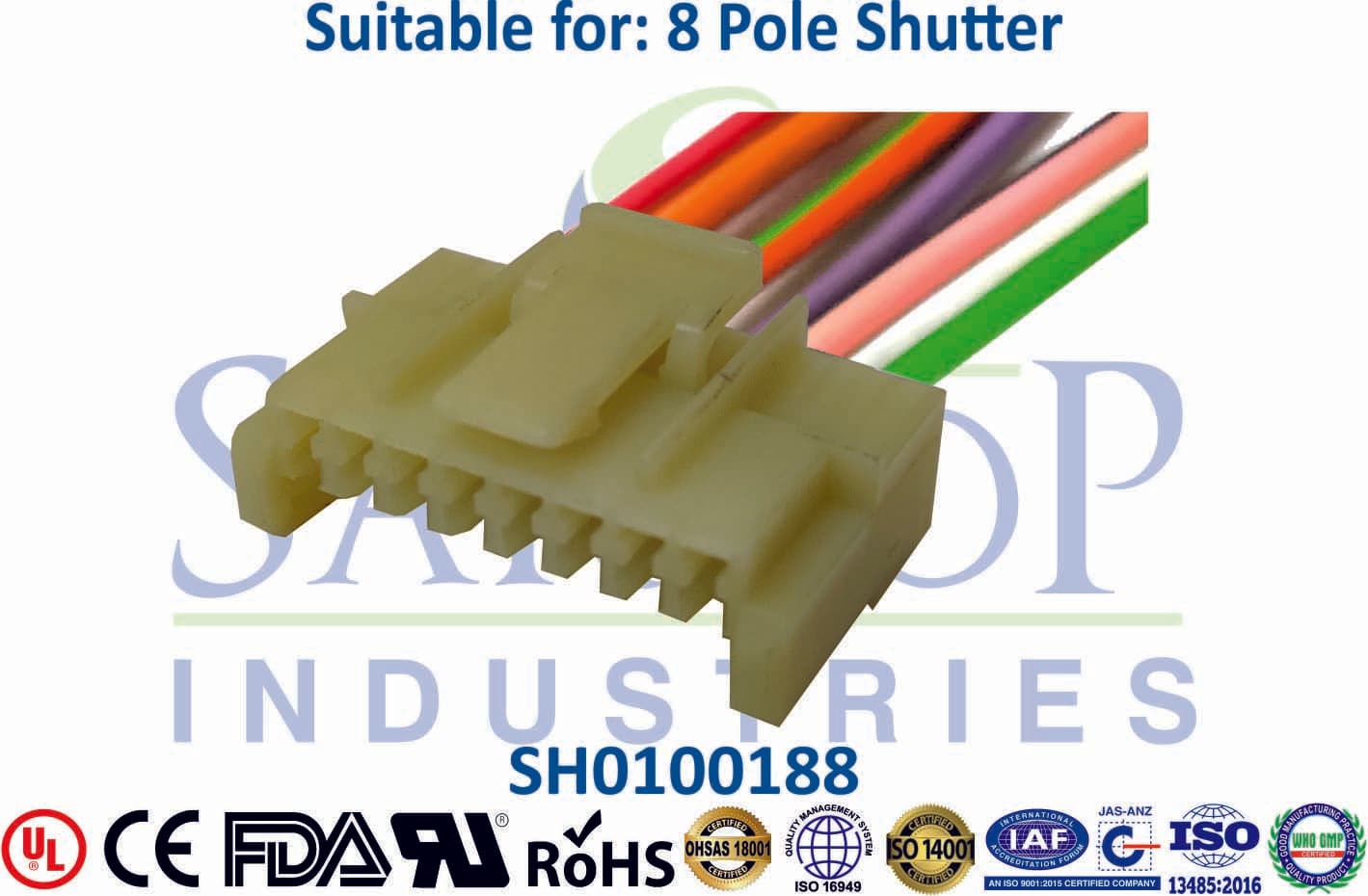 Shutter Holder 8 Pole - 1