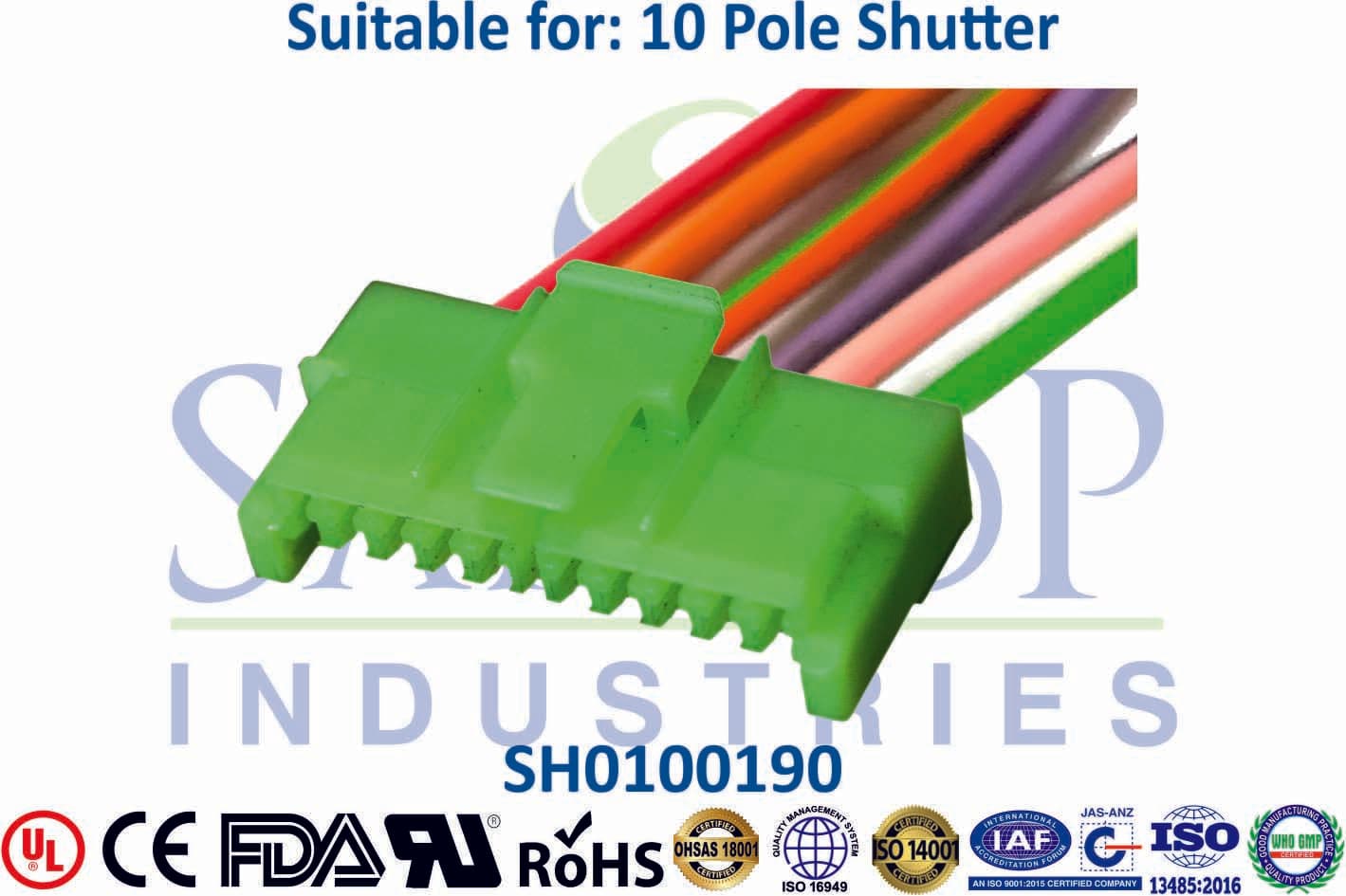 Shutter Holder 10 Pole - 1