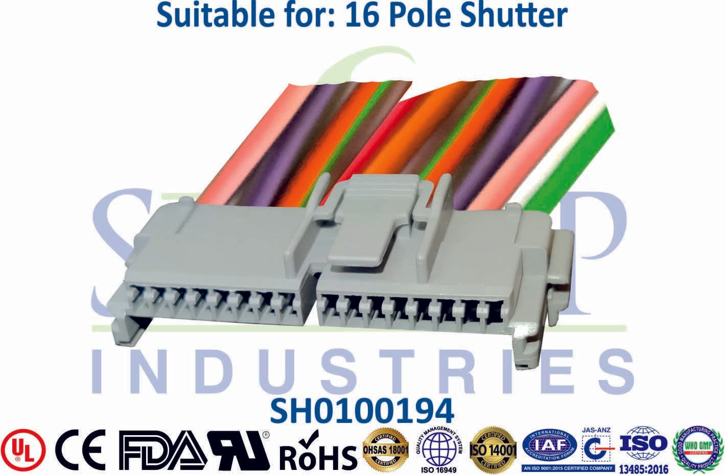 Shutter Holder 16 Pole - 1