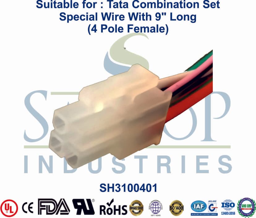 Tata Combination Set 4 Pole Female - Special Holder