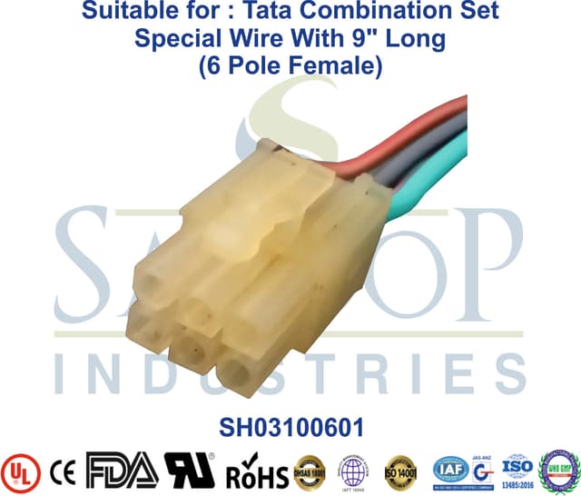 Tata Combination Set 6 Pole Female - Special Holder